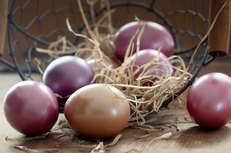 Easter Eggs Colorful Colors Egg