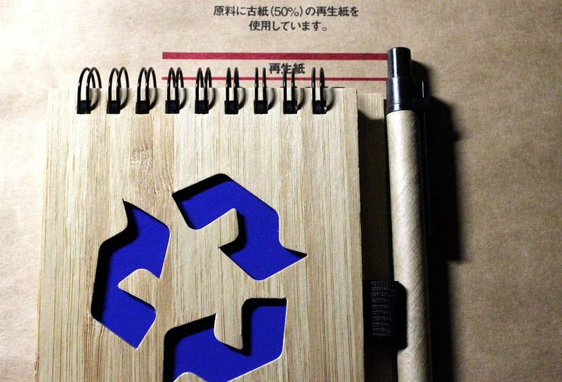Recycled Paper Artwork